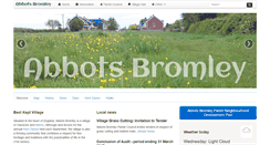 Desktop Screenshot of abbotsbromley.com